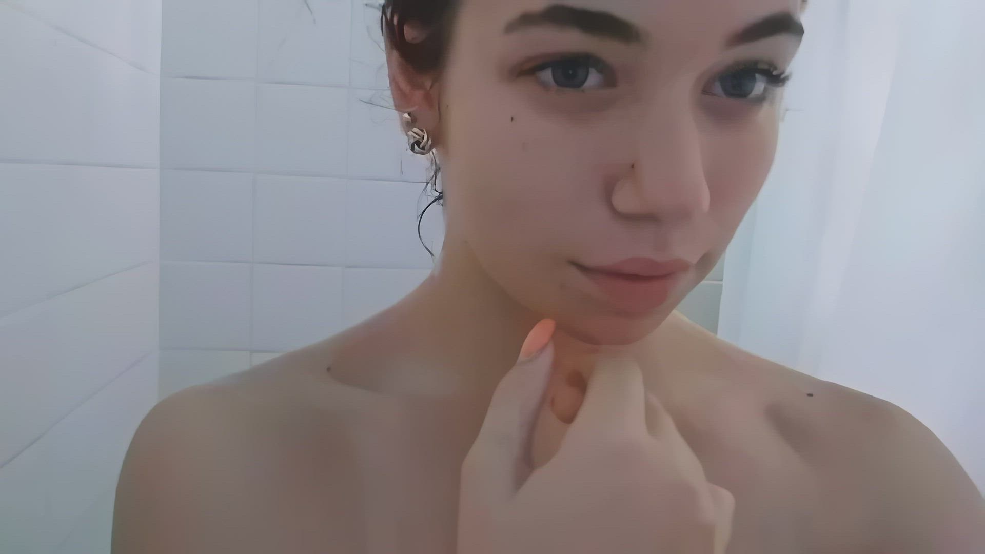 Allicatcollared OnlyFans Shower Porn Video