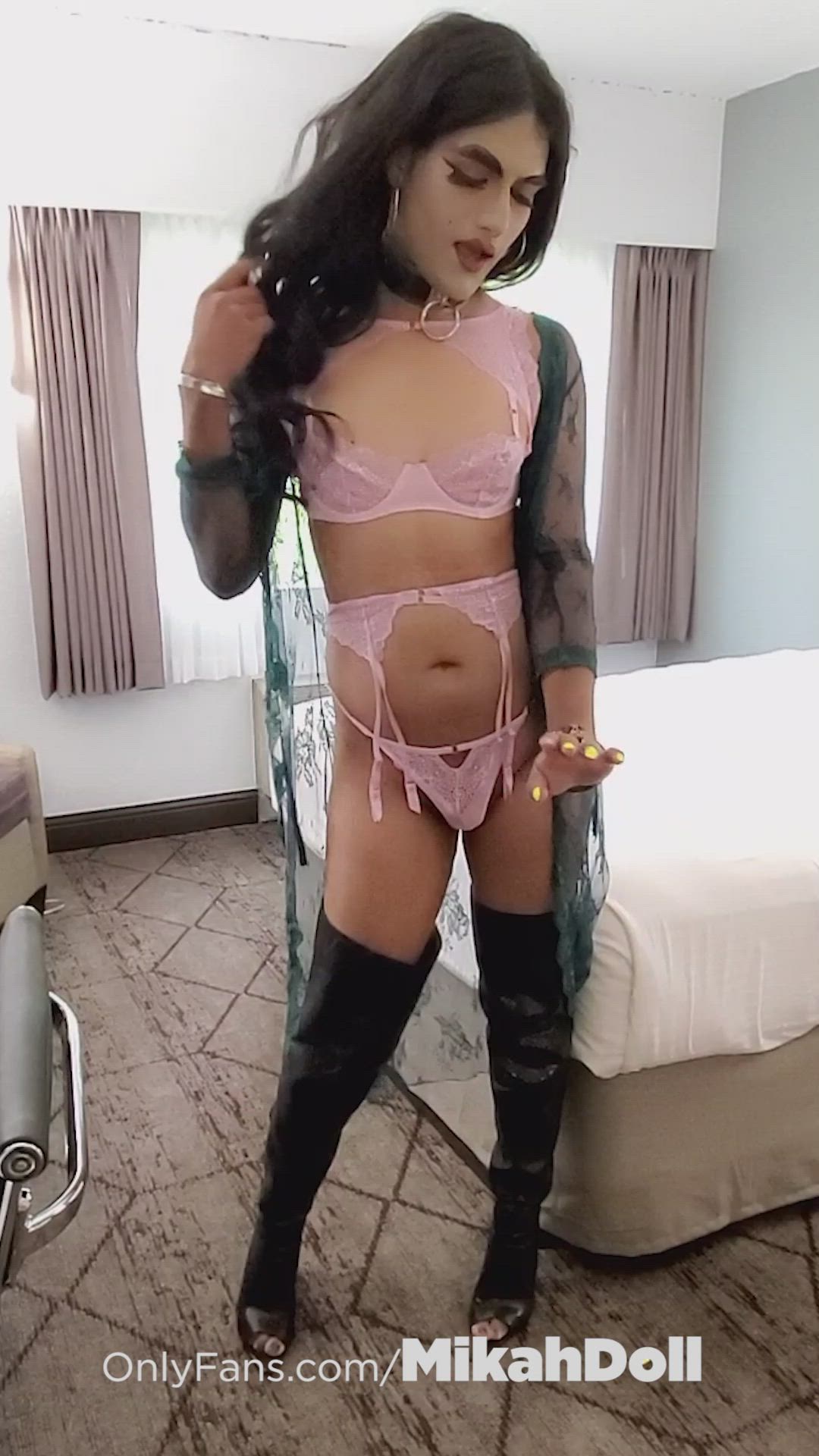 Sissy Mikah Doll Mikahdoll OnlyFans Brunette Porn Video