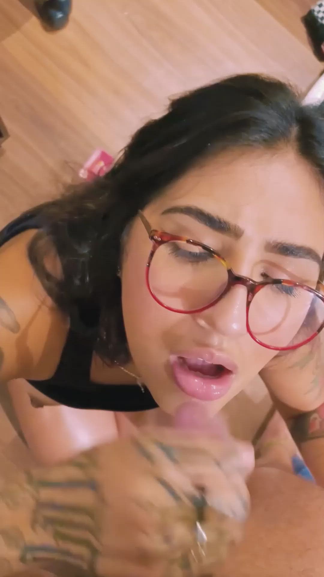 Ivy Clark ivy.clark OnlyFans cum in mouth porn video 